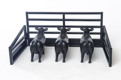 Show Cattle Stall Display Black