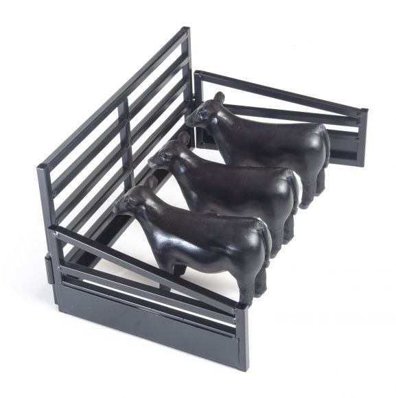 Show Cattle Stall Display Black