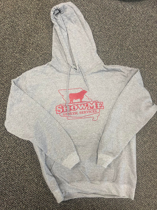 ShowMe Logo Hoodie - Grey Gildan